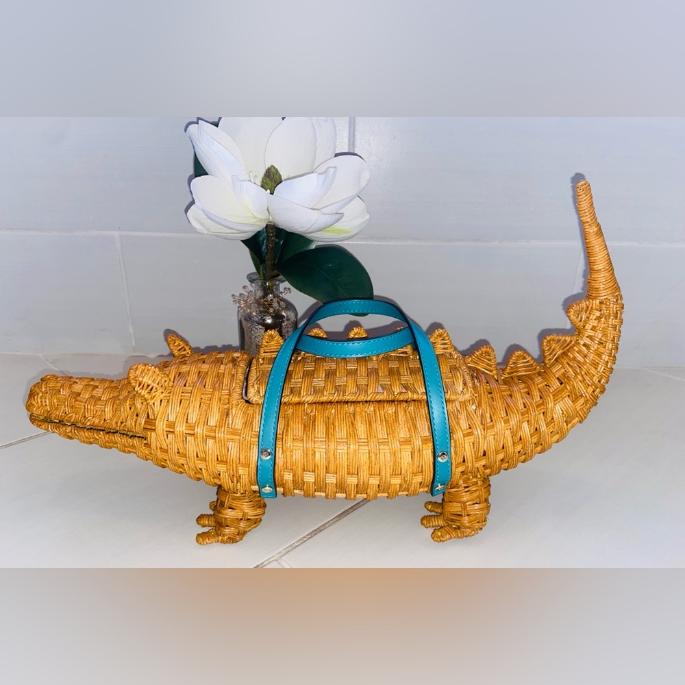 Kate Spade Swamped Alligator Handbag - Picture 3 of 13